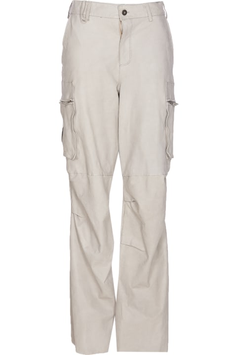 Fashion for Men Salvatore Santoro Leather Cargo Pants