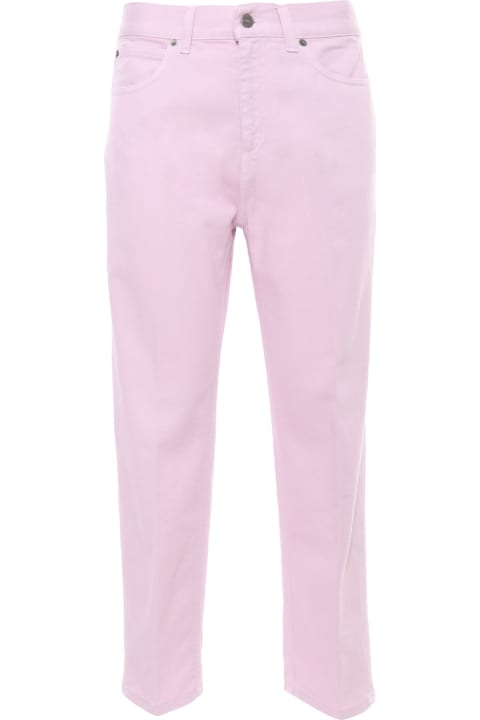 Dondup for Women Dondup High-waisted Pink Jeans