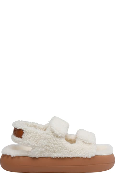 Moon Boot Shearling Sandals