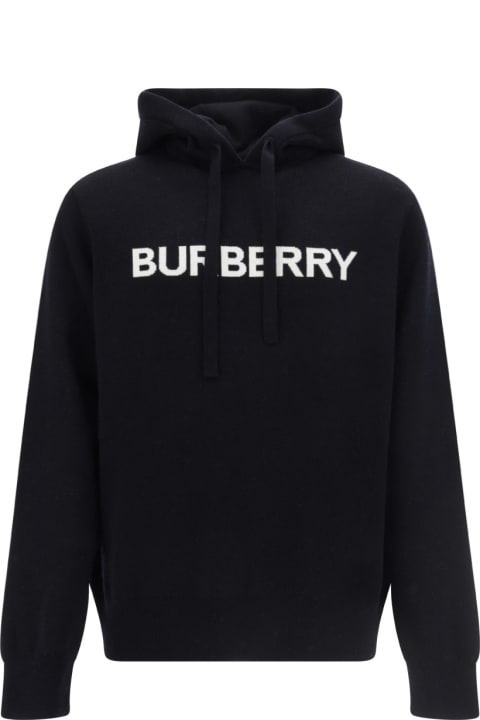 Burberry Men Burberry Cotton And Wool Sweatshirt