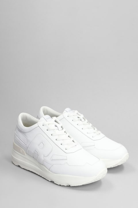 Ruco Line Sneakers for Men Ruco Line R-evolve Sneakers In White Leather