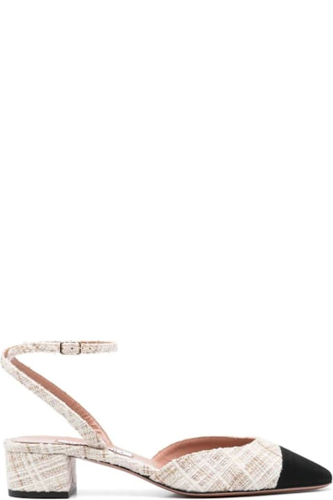 Aquazzura Shoes for Women Aquazzura Two-toned Square Toe Pumps