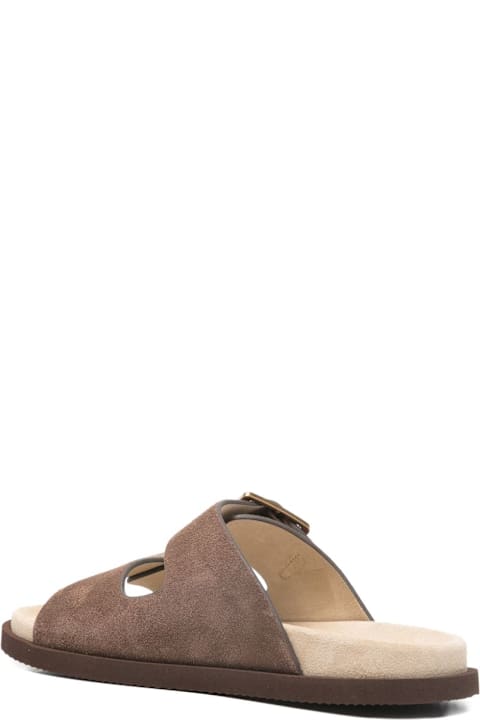 Brunello Cucinelli Leather Sandals