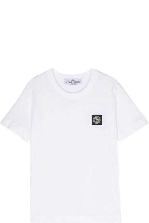 Homeware Stone Island Compass-patch Crewneck T-shirt