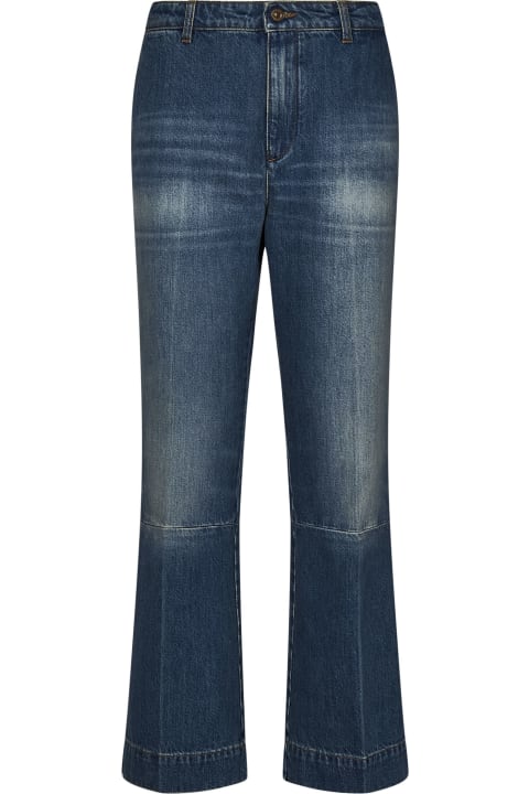 Jeans for Women Victoria Beckham Cropped Kick Jeans