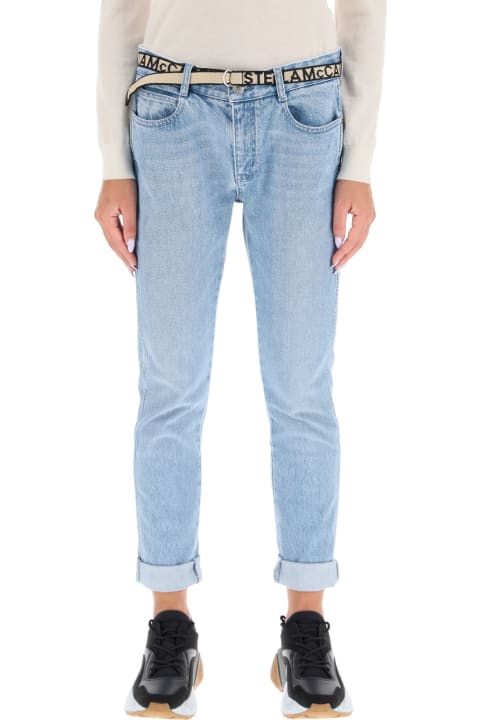 Fashion for Women Stella McCartney Belted Skinny Jeans