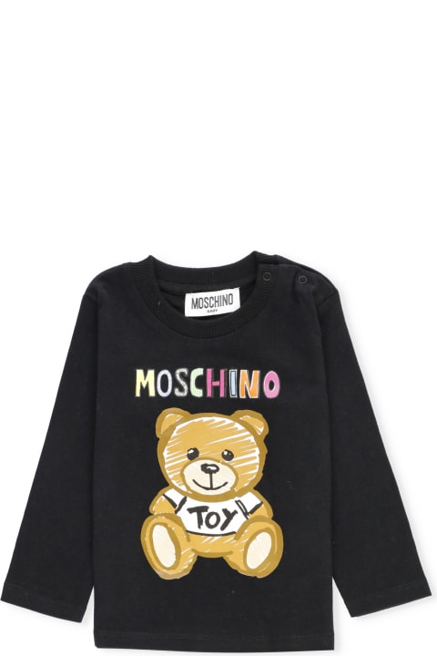 Topwear for Baby Girls Moschino Teddy Bear T-shirt