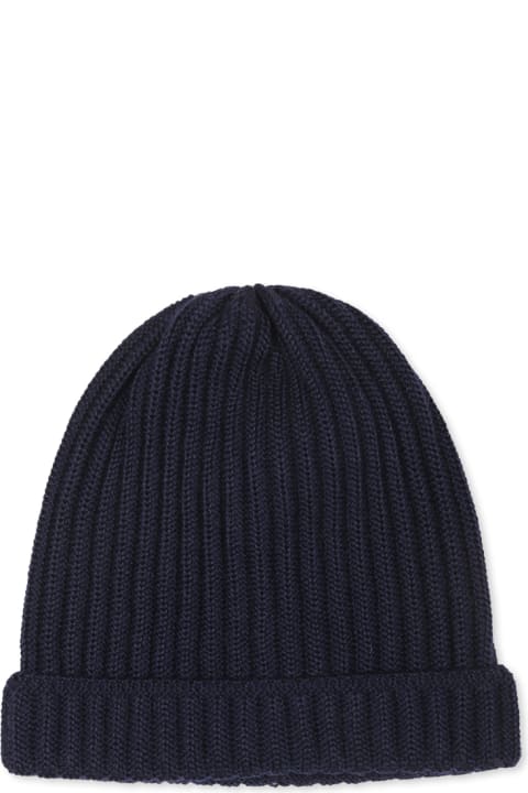 Little Bear for Kids Little Bear Navy Blue Beanie Hat For Baby Boy