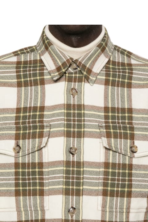 Homeware Ami Alexandre Mattiussi Wool Checked Overshirt