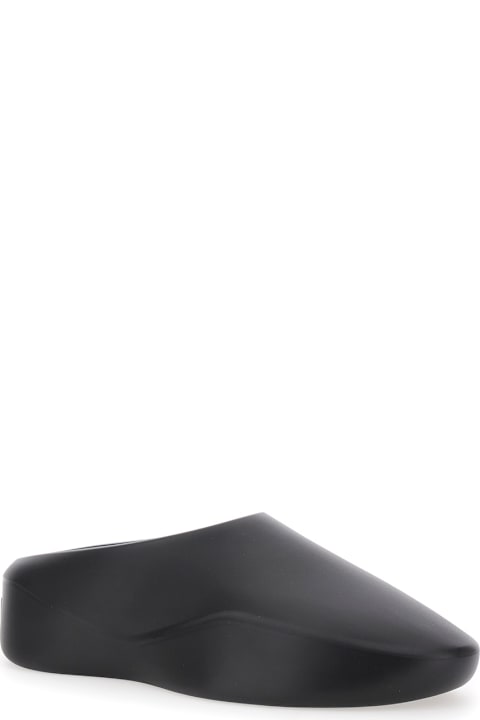 Homeware Fear of God 'eva Runner' Black Sneakers With Logo On The Heel And Side Cut-out Detail In Plastic Man