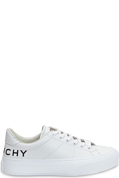 Givenchy Sale for Women Givenchy City Sport Leather Sneakers