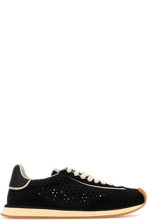 Dolce & Gabbana Sneakers for Men Dolce & Gabbana Black Fabric Sneakers