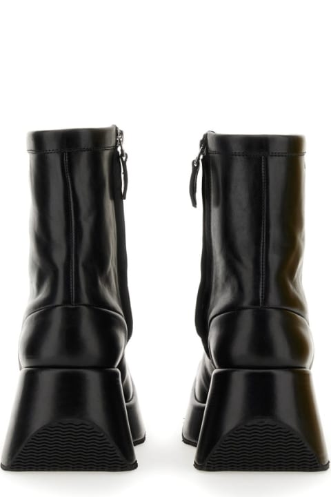 Raf Simons Boots for Women Raf Simons Ankle Boot With Square Toe
