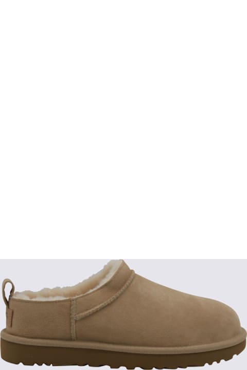 UGG Sand Leather Flats