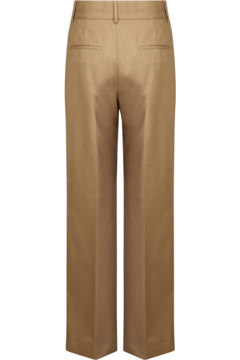 Burberry Pants & Shorts for Women Burberry Wide-leg Tailored Trousers