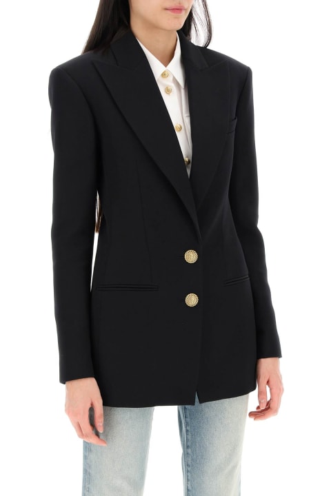 Balmain Coats & Jackets for Women Balmain Fitted Single-breasted Blazer