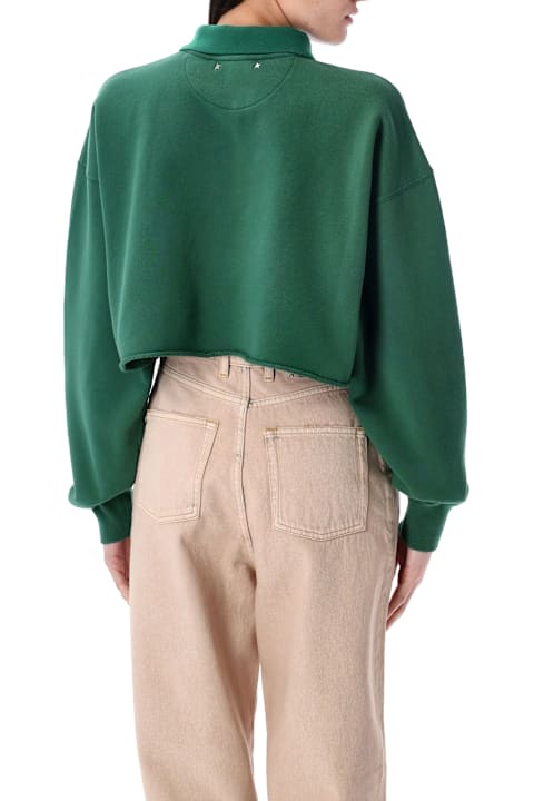 Golden Goose Fleeces & Tracksuits for Women Golden Goose Cropped Fleece Polo