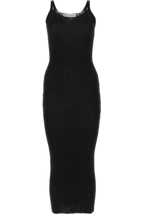 Our Legacy Dresses for Women Our Legacy Black Polyester Dress