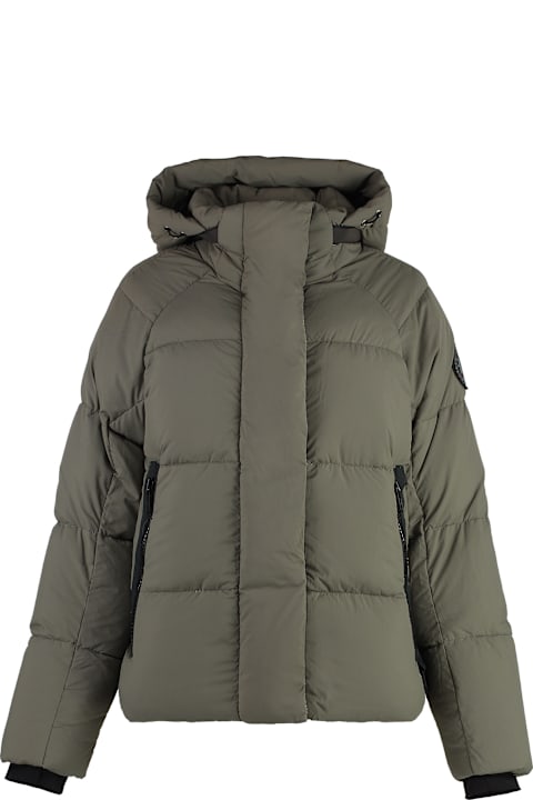 Homeware Canada Goose Junction Hooded Down Jacket - Black Label