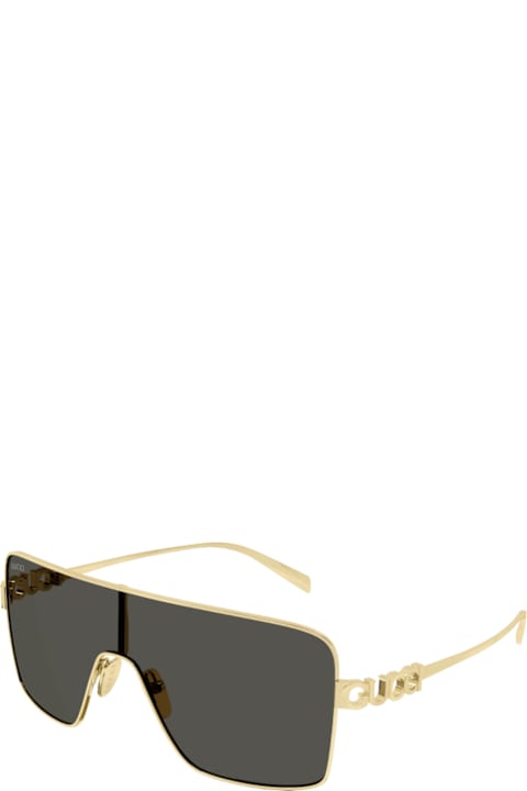 Gucci Eyewear for Kids Gucci Eyewear Gucci Gg1936s Linea Name Of Brand 001 Gold Grey Sunglasses