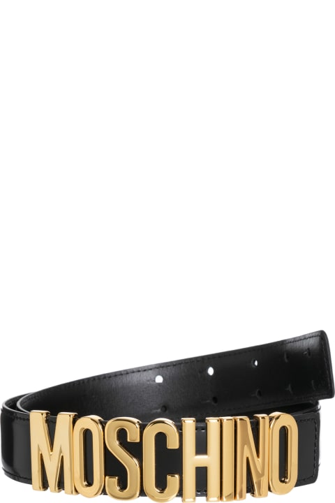 Belts for Women Moschino Leather Belt