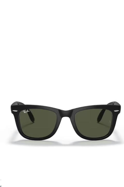 Sale for Men Ray-Ban Ray- Ban Rb4105 - Folding Wayfarer 601s Nero Matte Sunglasses