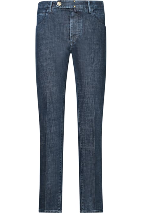 Incotex Clothing for Men Incotex Tailored Blue Denim Jeans