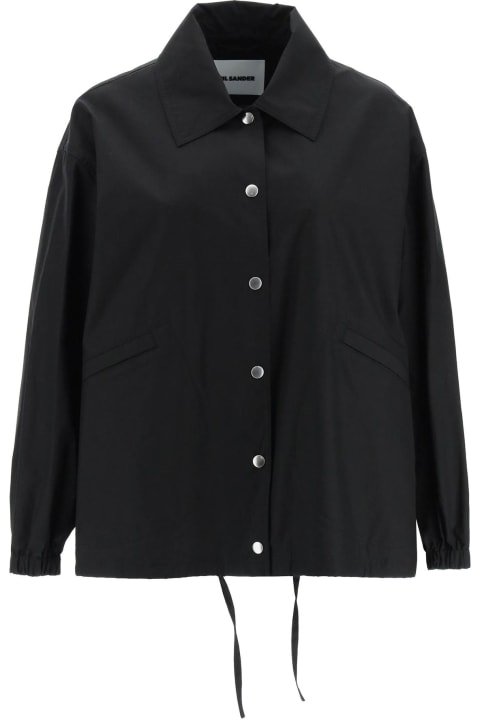 Coats & Jackets for Women Jil Sander Back Logo Jacket