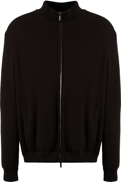 Homeware Moorer Arena Zipped Cardigan