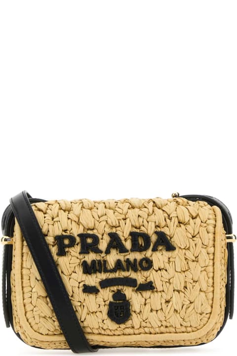 Bags Sale for Women Prada Raffia Crossbody Bag