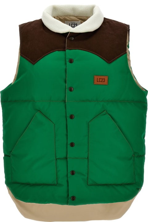 LC23 Clothing for Men LC23 'paneled' Vest