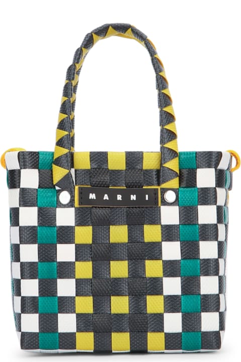 Marni for Kids Marni Mw55f Micro Basket Bag With Strap