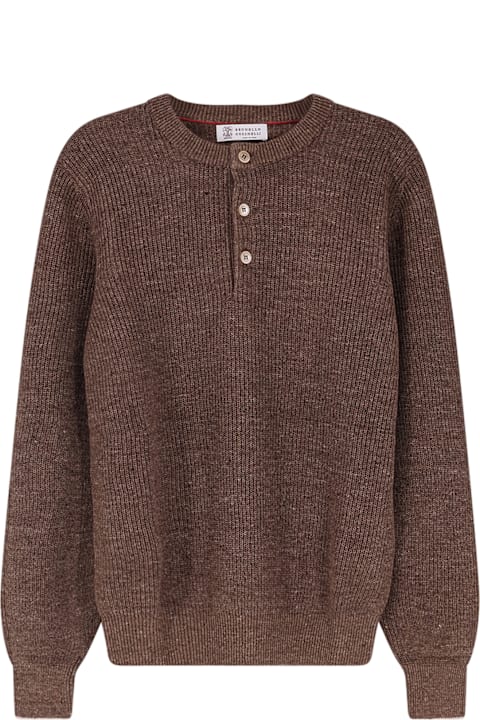 Homeware Brunello Cucinelli Linen And Cotton Sweater