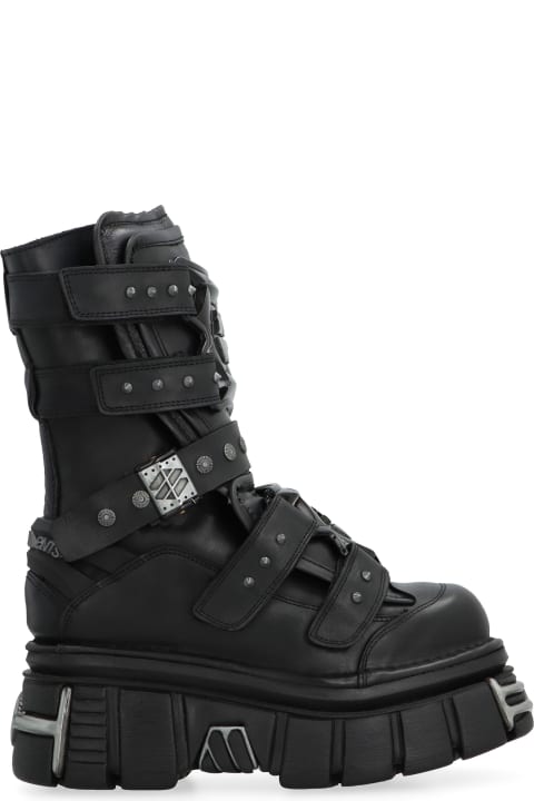 Homeware VETEMENTS Vetements X New Rock - Leather Gamer Boots