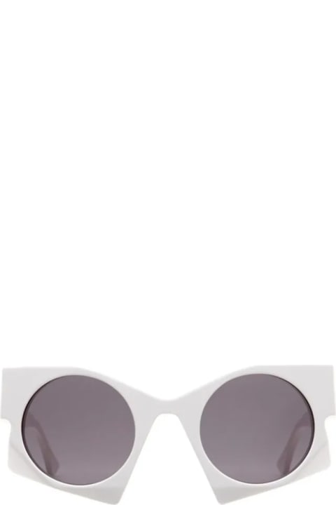 Kuboraum Eyewear for Women Kuboraum Mask U5 - Chalk White Sunglasses