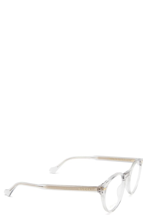Gucci Eyewear Eyewear for Men Gucci Eyewear Gg0738o Transparent Grey Glasses