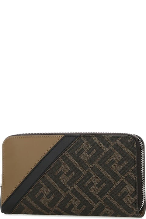 Fendi Accessories for Men Fendi Printed Fabric Wallet