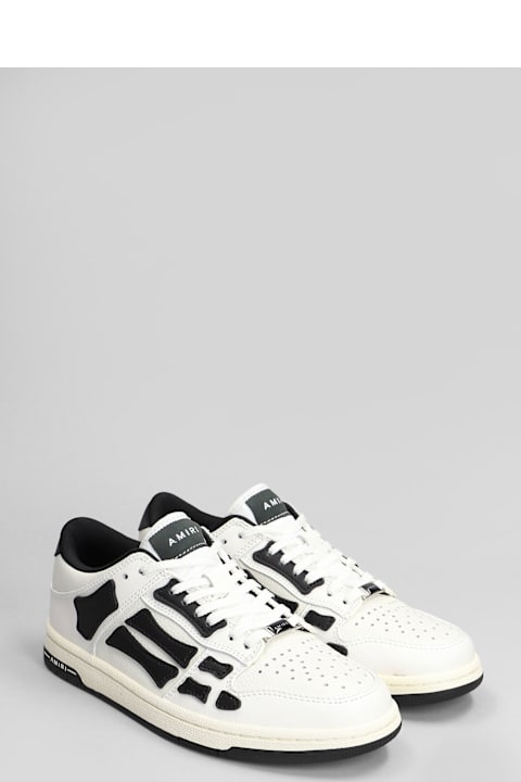 AMIRI Sneakers for Women AMIRI Skel Top Low Sneakers In White Leather