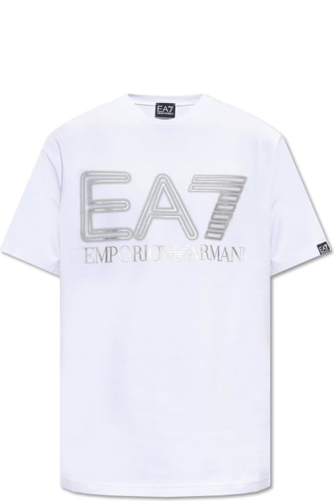 Fashion for Men EA7 T-shirt With Logo