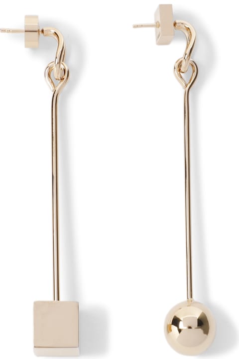 Jacquemus Earrings for Women Jacquemus Jacquemus Brass Earrings