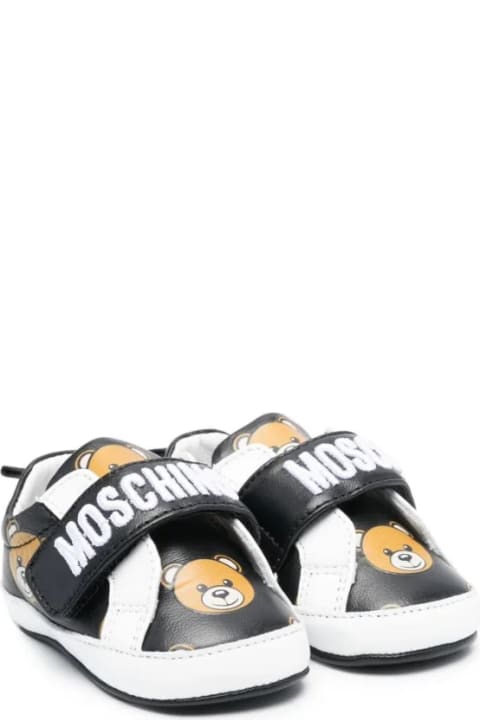 ウィメンズ新着アイテム Moschino Teddy Bear Sneakers With Print
