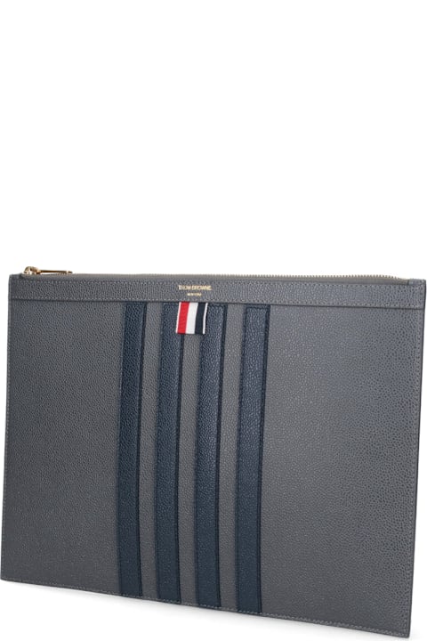 Bags for Men Thom Browne Medium Document Holder '4-bar'