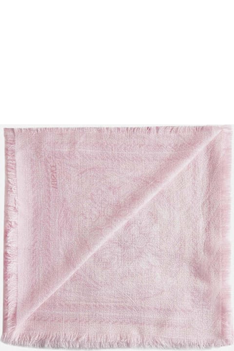 Homeware Versace Barocco Wool, Silk And Cashmere Scarf