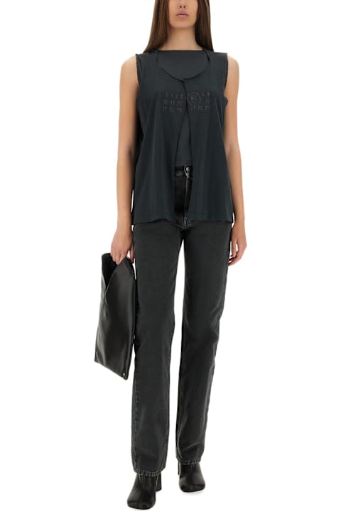 MM6 Maison Margiela for Women MM6 Maison Margiela Vests With Logo