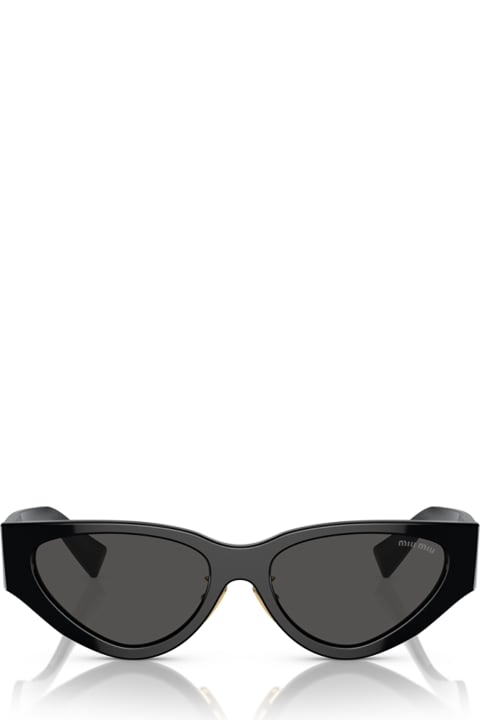 Miu Miu Eyewear Eyewear for Women Miu Miu Eyewear Mu 03zs Black Sunglasses