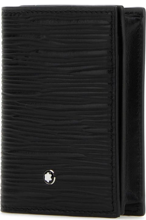 Montblanc Accessories for Women Montblanc Black Leather Card Holder
