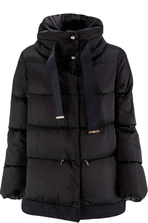 Herno Coats & Jackets for Women Herno Satin City Glamour Coat