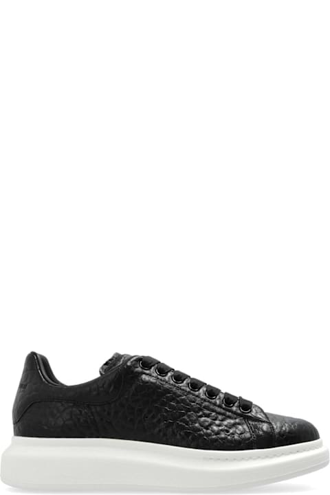 Alexander McQueen Shoes for Men Alexander McQueen Round Toe Lace-up Sneakers