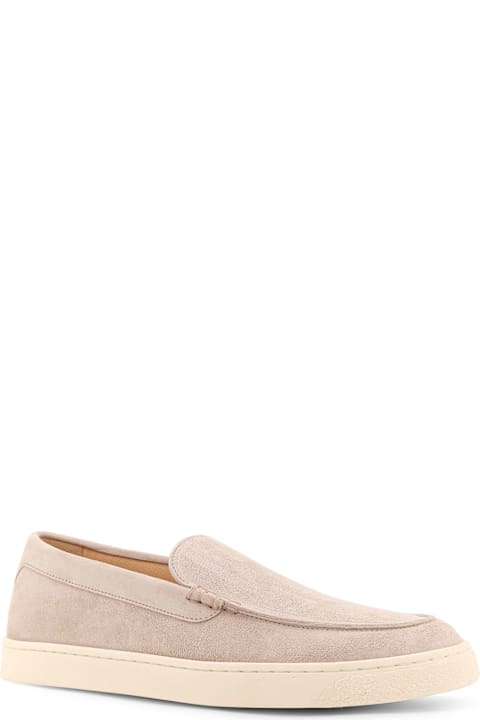 Brunello Cucinelli Loafers & Boat Shoes for Men Brunello Cucinelli Suede Leather Loafers