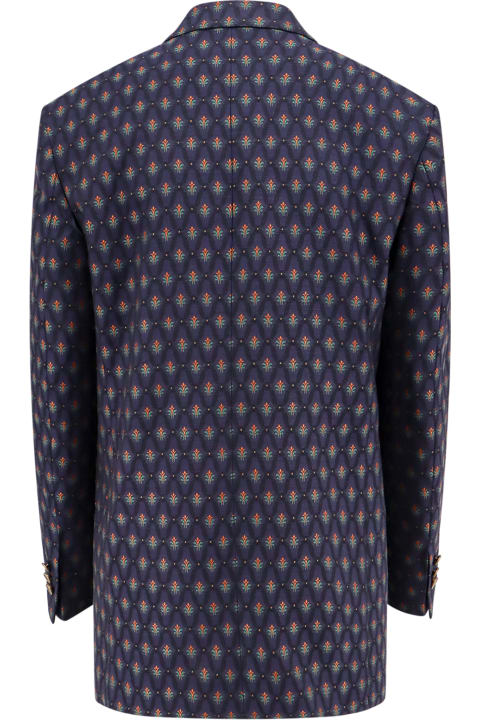 Coats & Jackets for Women Etro Double-breasted Wool Blazer
